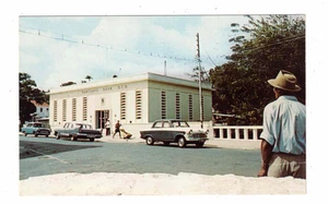 Vintage Postcard - c1960s - Barclay's Bank, Main Granby St. St. Vincent. W.I. - Picture 1 of 2