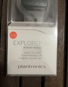 Plantronics Explorer 52 Bluetooth Headset - Black - Photo 1 sur 7