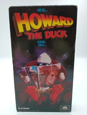 Howard the Duck VHS 1986 Comedy Action George Lucas Lea Thompson - Image 1 of 4