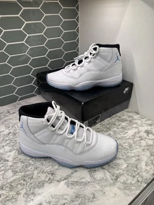 Talla 11.5 - Jordan 11 Retro High Legend Azul Usado Una Vez - Imagen 1 de 8