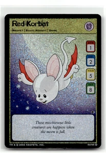 Neopets TCG - Red Korbat S2/S6 - Foil - Base Set Starter - Picture 1 of 2