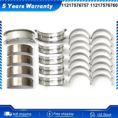 Juego de cojinetes principales y de varilla del motor S63 N63 para BMW 750Li M5 X5 X6 M F10 F85 F90 4,4 L Foto 1 de 4