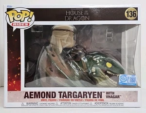 House of the Dragon Funko Pop! Aemond With Vhagar  - Picture 1 of 7