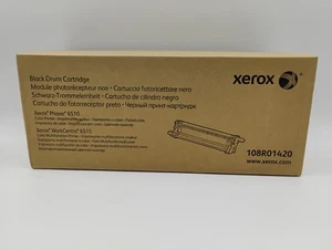 Original OEM Xerox 108R01420, Cartucho de Tambor Negro, Nuevo Sellado - Imagen 1 de 5