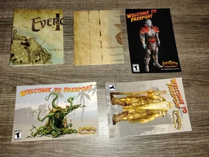 3 EverQuest Willkommen in Freeport Postkarten Flucht nach Norrath + 2 EverQuest II Karten - Bild 1 von 7