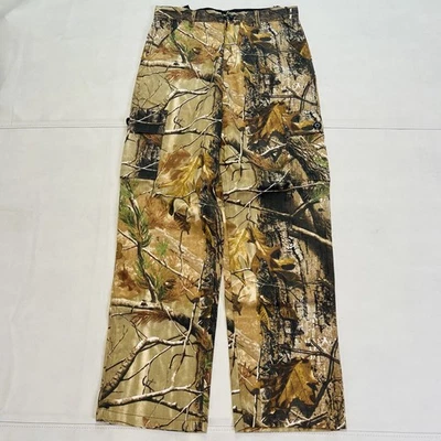 New Liberty Pants Youth Kid 18-20 Relax Fit Camo Cargo Pant Real Tree Skate-7550 - Image 1 of 4