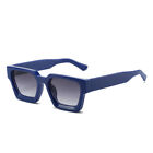 Thick Square Sunglasses Retro Chunky Rectangle Shades Glasses UV400 Protection
