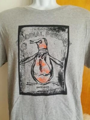 CAMISETA VINTAGE ORIGINAL PENGUIN BY MUNSINGWEAR CAMISETA GRIS MEDIANA Foto 1 de 4