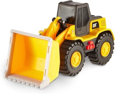 Cat Construction Tough Machines Toy Wheel Loader with Lights & Sounds, Yellow - Image 1 of 4
