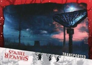 Tarjeta base paralela roja de Stranger Things al revés, transportada (41) #02/50 - Imagen 1 de 2