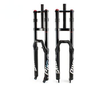 Double Shoulder Air Fork 26 27.5 29" MTB Bike Pneumatic Suspension Lock Forks
