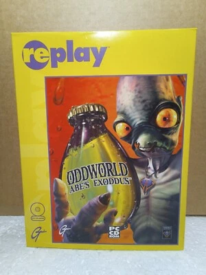 Oddworld Abe's Exoddus (Replay) PC Big Box, NEW! CIB, RARE - Vintage - RETRO! - Image 1 of 4
