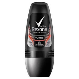 6x50ml Rexona Motion Sense TURBO Antiperspirant roll on for men's - Picture 1 of 2