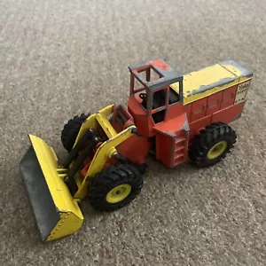 DINKY TOYS 973 Orange Yale Tractor Shovel Vehicle Die Cast 1970s see pics/read - Picture 1 of 17