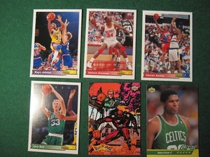 1992-93 Upper Deck 14 basketball card lot --  Jordan, Barkley, Magic, Bird EX+ - Picture 1 of 4