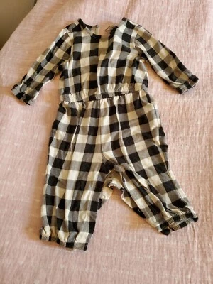 Mono antiguo azul marino bebé niña 3-6 meses Foto 1 de 4