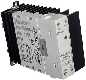 Crydom Crouzet GNR35DCZ Solid State Relay Din Rail Mount 48-600 VAC 4-32 VDC 35A - Picture 1 of 10