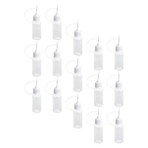 Juego de 15 botellas vacías de embalaje dispensadores de punta de precisión botellas aplicadoras - Imagen 1 de 12