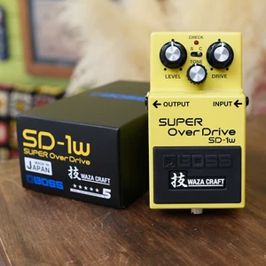 Pedal de efectos de guitarra BOSS SD-1W SUPER OVER DRIVE WAZA CRAFT - Imagen 1 de 12