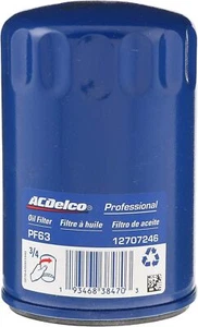 ACDelco PF63 Professional Engine Oil Filter 1 Pack - Picture 1 of 4