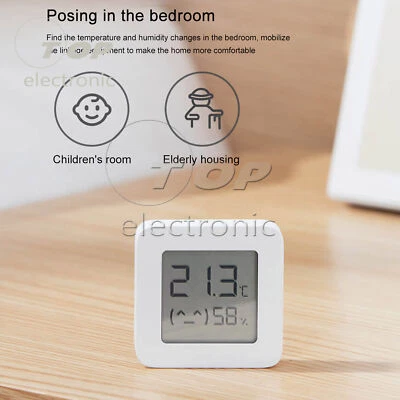 Xiaomi Bluetooth Thermometer 2 Wireless Smart Hygrometer Humidity Sensor - Image 1 of 4