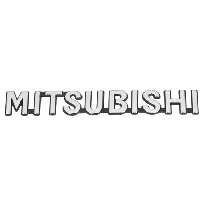 OEM 2007-2013 Genuine Mitsubishi Outlander Chrome Nameplate Emblem MR108148T - Image 1 of 3
