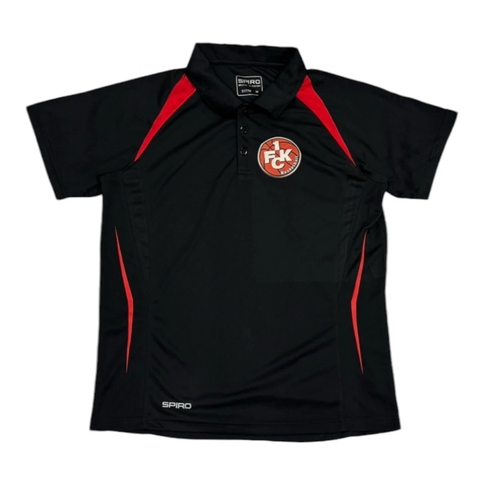 maillot fc kaiserslautern 1 fck basket homme taille m en spiro noir - Photo 1/4