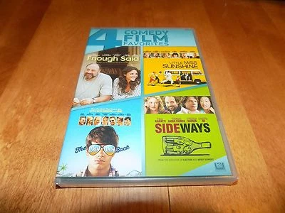 ENOUGH SAID LITTLE MISS SUNSHINE THE WAY WAY BACK SIDEWAYS 4 FAVORITES DVD NEW - Image 1 of 2