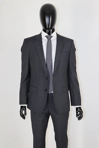 TRAJE HUGO BOSS, Mod. Huge4/Genius3, T. 48 / US 38R, Super 110, tejido en Italia - Imagen 1 de 10