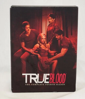 True Blood: The Complete Fourth Season (5 DVD's-12 Episodes + Bonus Feature - Image 1 of 4