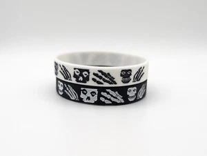 Rock Band Music Bracelets - MisFits Heavy Metal Silicone Bracelet Punk Wristband - Picture 1 of 7