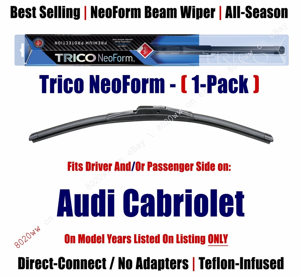 Escobilla limpiaparabrisas Super Premium NeoForm (cantidad 1) para Audi Cabriolet 16220 1995-1998 Foto 1 de 1