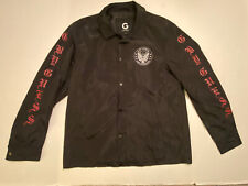 G By Guess Los Angeles Jeans Coaches Jacket Black 
