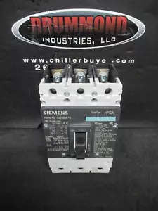 SIEMENS CIRCUIT BREAKER HFS3S250L TYPE: HFGA FRAME: FG 200 AMP 600 VAC 3-POLE - Picture 1 of 10
