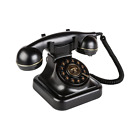2X(Retro Landline Telephone,Old Fashioned Vintage Landline Phones with Classic M