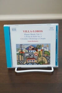 Heitor Villa-Lobos Piano Music Vol. 1 Cirandas Hommage a Chopin CD Rubinsky - Picture 1 of 3
