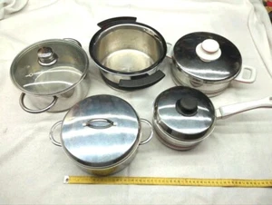 edelstahl töpfe gebraucht deutsch unzerstörbar auch einzeln - Bild 1 von 17
