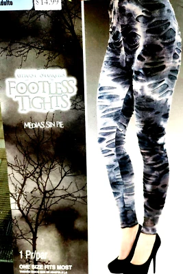 adult zombie leggings halloween Costume Fits Most - Image 1 of 3