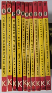 10 Kriminalromane ULLSTEIN - BÜCHER Nummern Romane Romanhefte Heftromane Krimi - Bild 1 von 5