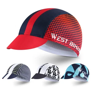 WEST BIKING Summer Breathable Quick Dry Cycling Cap Sports Helmet Sun Hat Brim - Picture 1 of 16