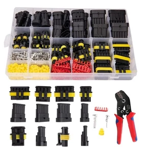 300V Automotive Waterproof, Dustproof Electrical Wire Connectors Plug Kit - Picture 1 of 21