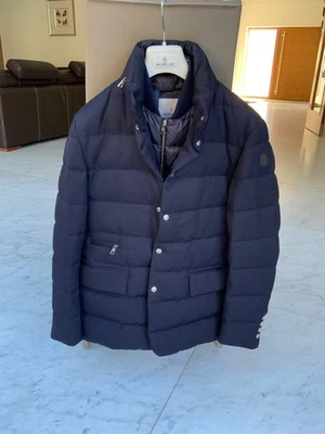 Moncler Bess Men's Blue Down Jacket Size 1 - RRP £2,065 *RARE* - Image 1 of 4
