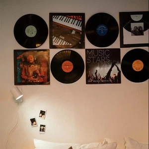 Vinilo -Estantería récord BUENA CALIDAD Pack -Vinilo -Estantería récord plástico DECORACIÓN - Imagen 1 de 12