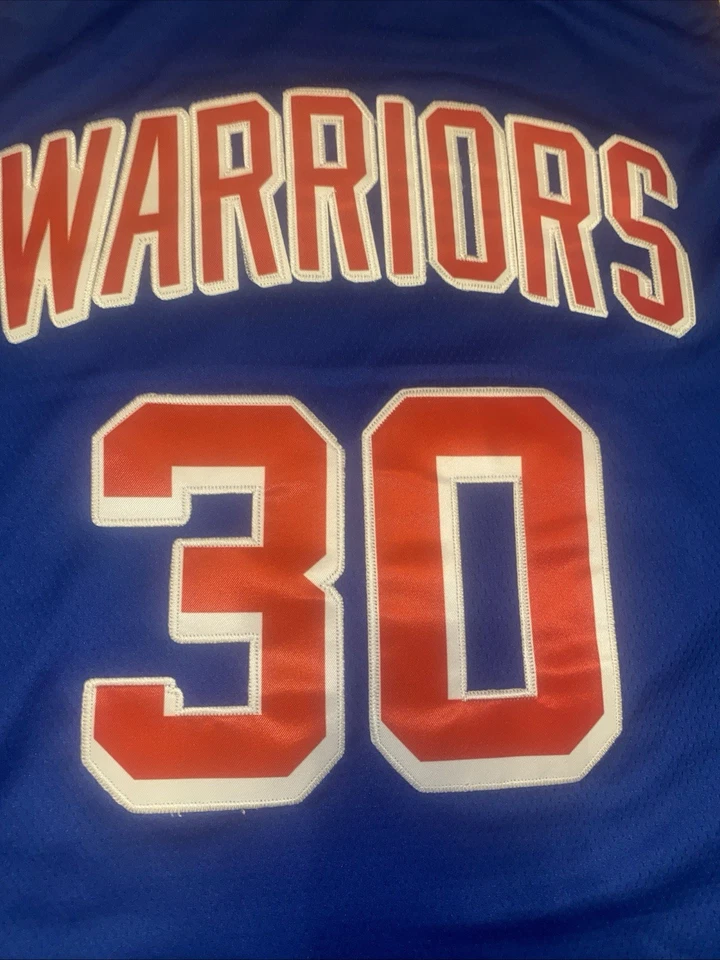 Warriors Med Curry Throwback para hombre Foto 1 de 2