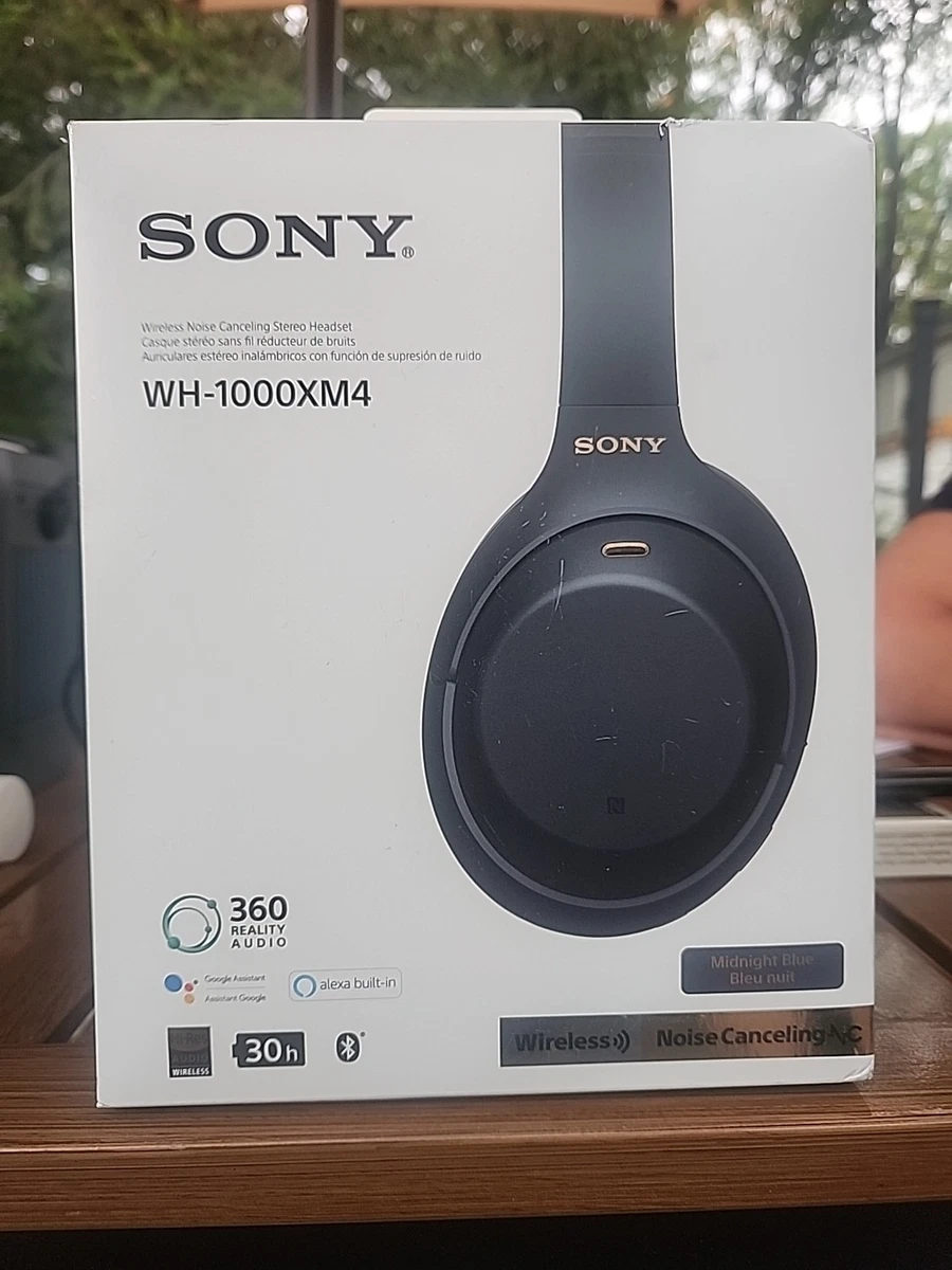 SONY WH-1000XM4　ブラック　（ジャンク） Sony WH-1000XM4 Wireless Noise Cancelling Headphones, Black with