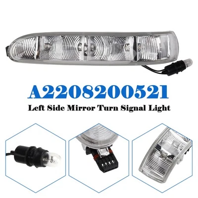 Left Side Mirror Turn Signal Light for Mercedes-Benz W220 W215 A2208200521 - Image 1 of 4