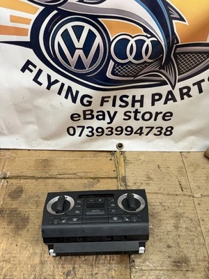 AUDI A3 S3 TFSI QUATTRO HEATER CONTROL PANEL 8P0820043AH - Image 1 of 4