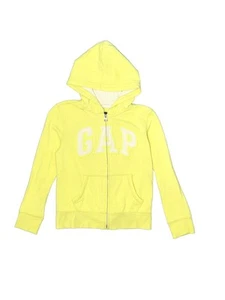 Gap Kids Girls Yellow Zip Up Hoodie 8 - Picture 1 of 2