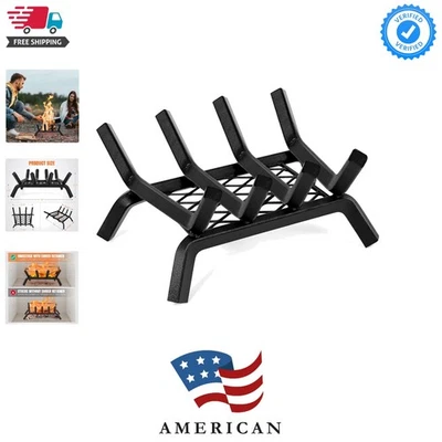 No requiere montaje rejilla de chimenea de 14"" con alta separación para un mejor flujo de aire Foto 1 de 4