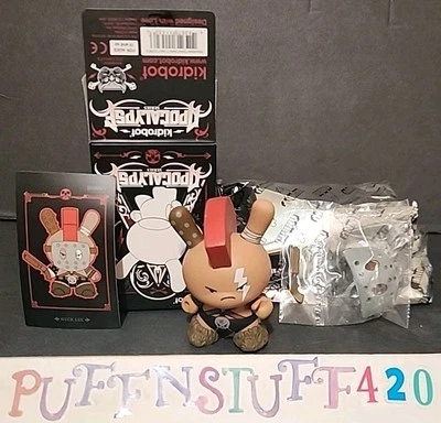Kidrobot APOCALYPSE Dunny Series HUCK GEE ROAD WARRIOR 3" Vinyl Figure box - Image 1 of 4